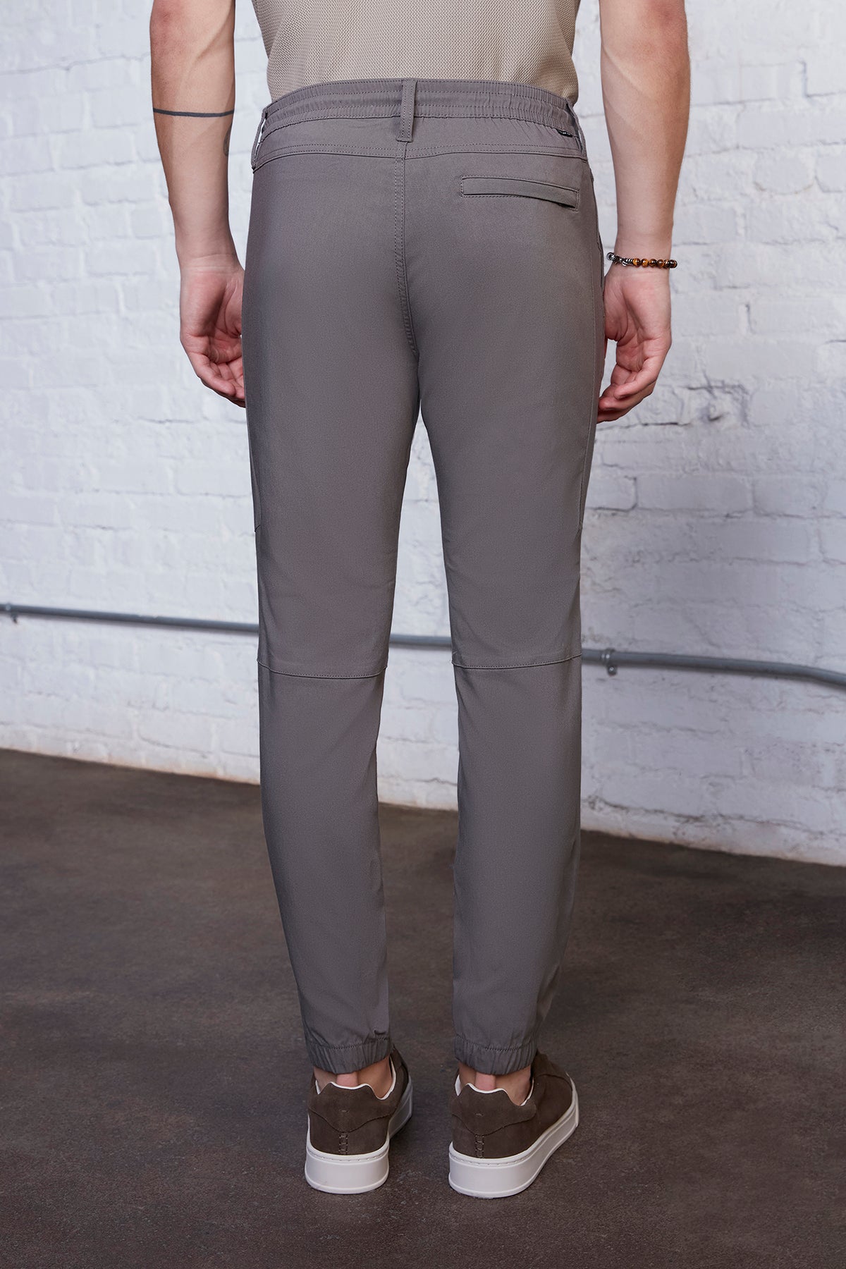 Mens Moss Drawstring Jogger Pant