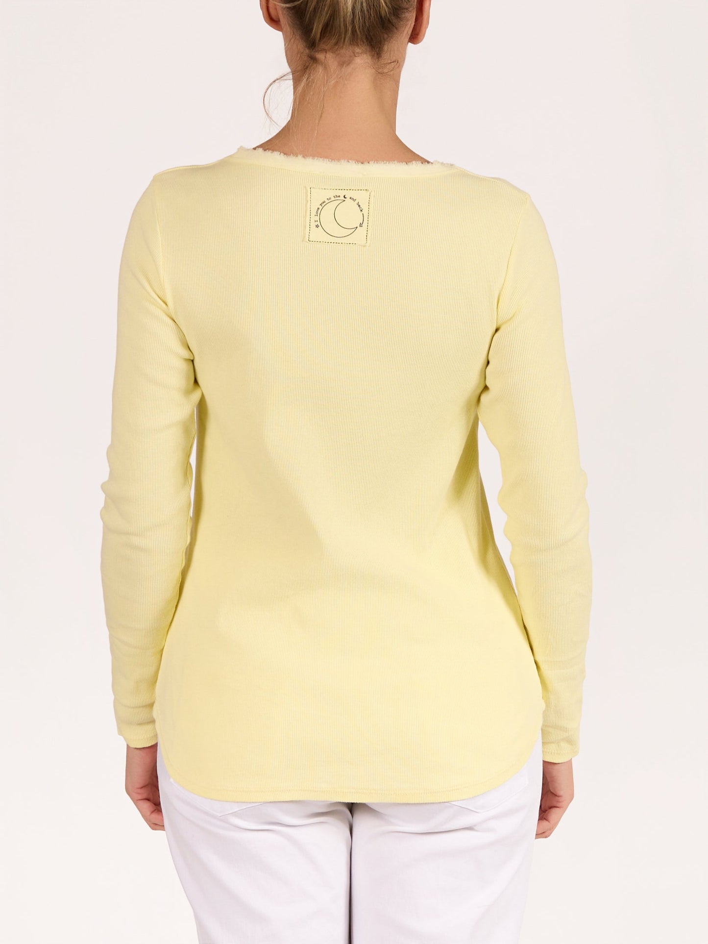 Yellow V Neck Soft Pullover