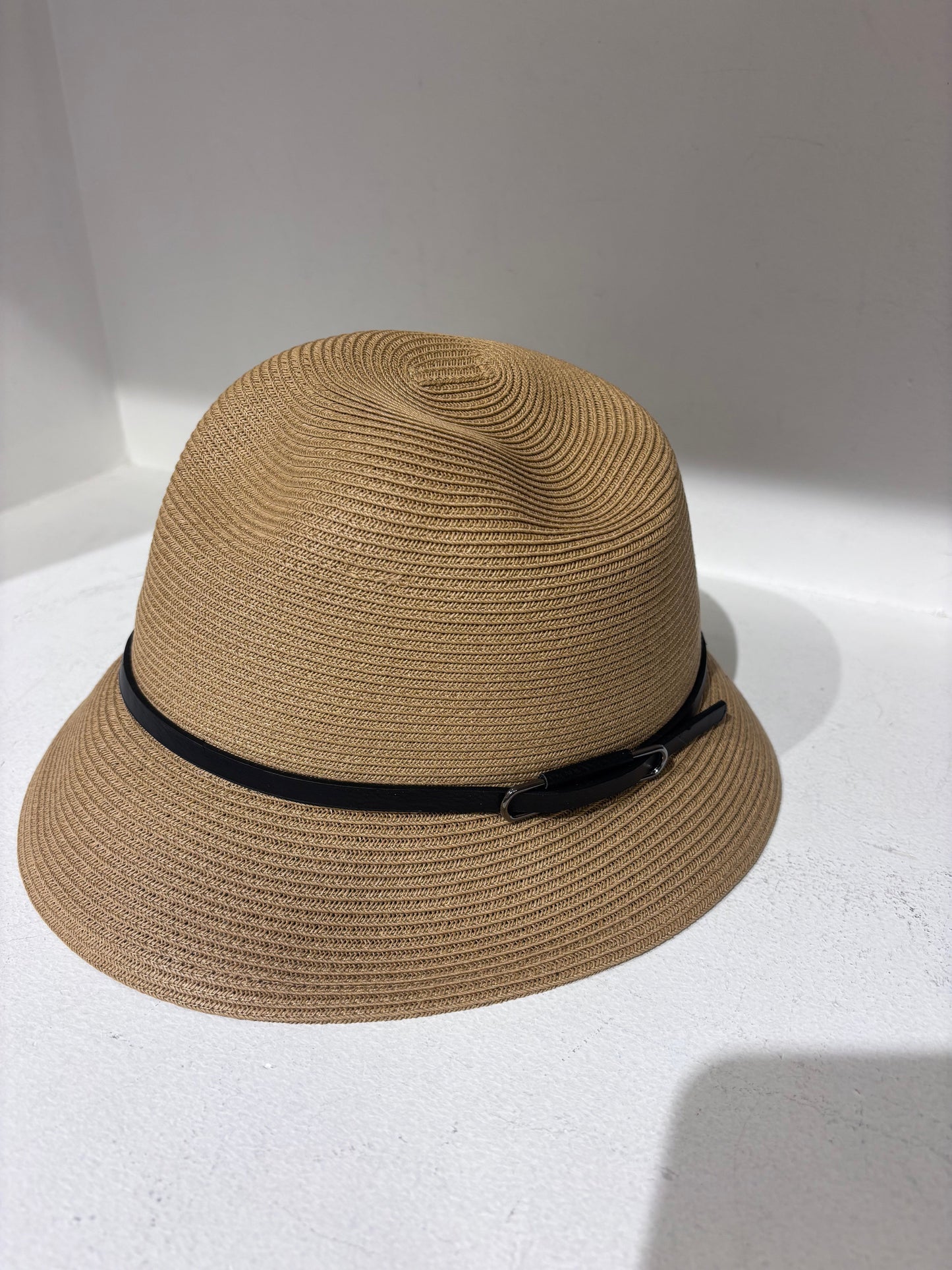 Camel Paper Bucket Hat with Band