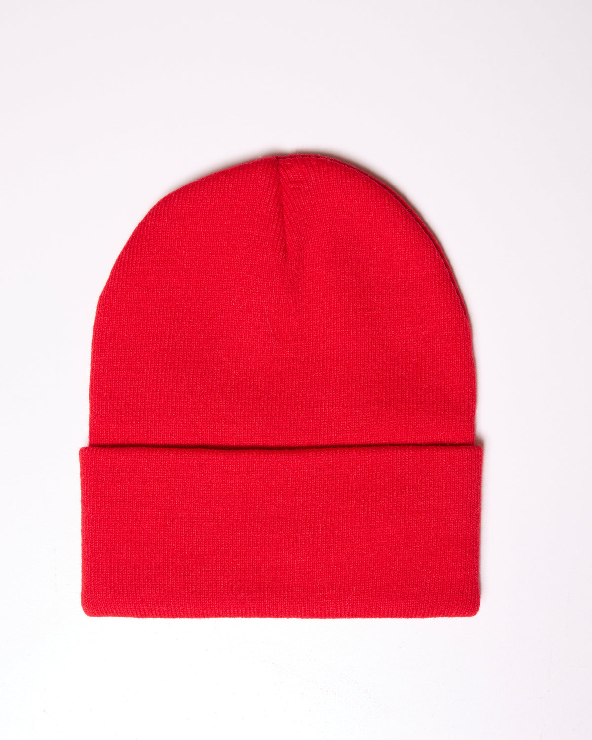 Red Basic Beanie Hat