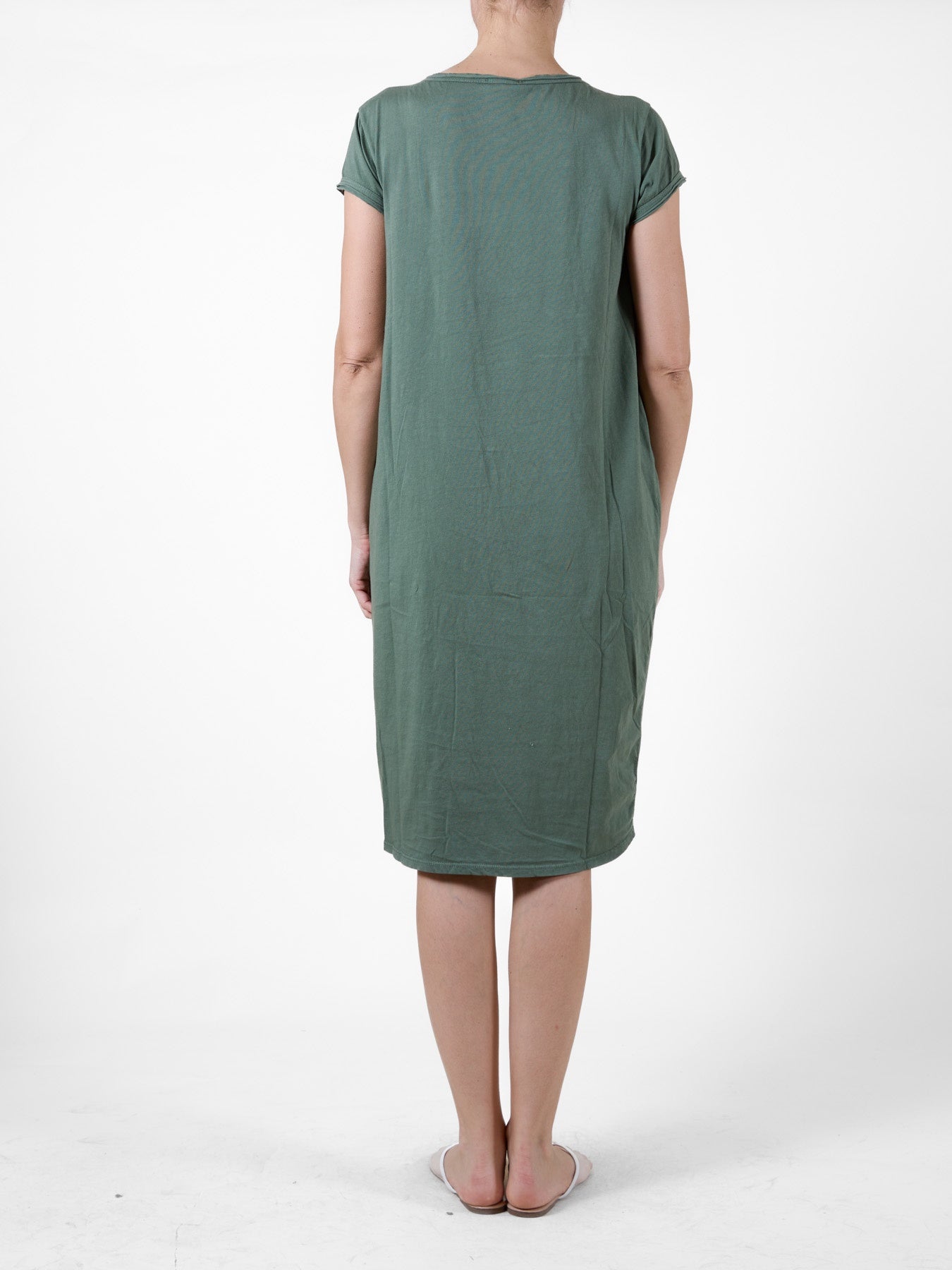 Palm T-Shirt Dress with Pocket