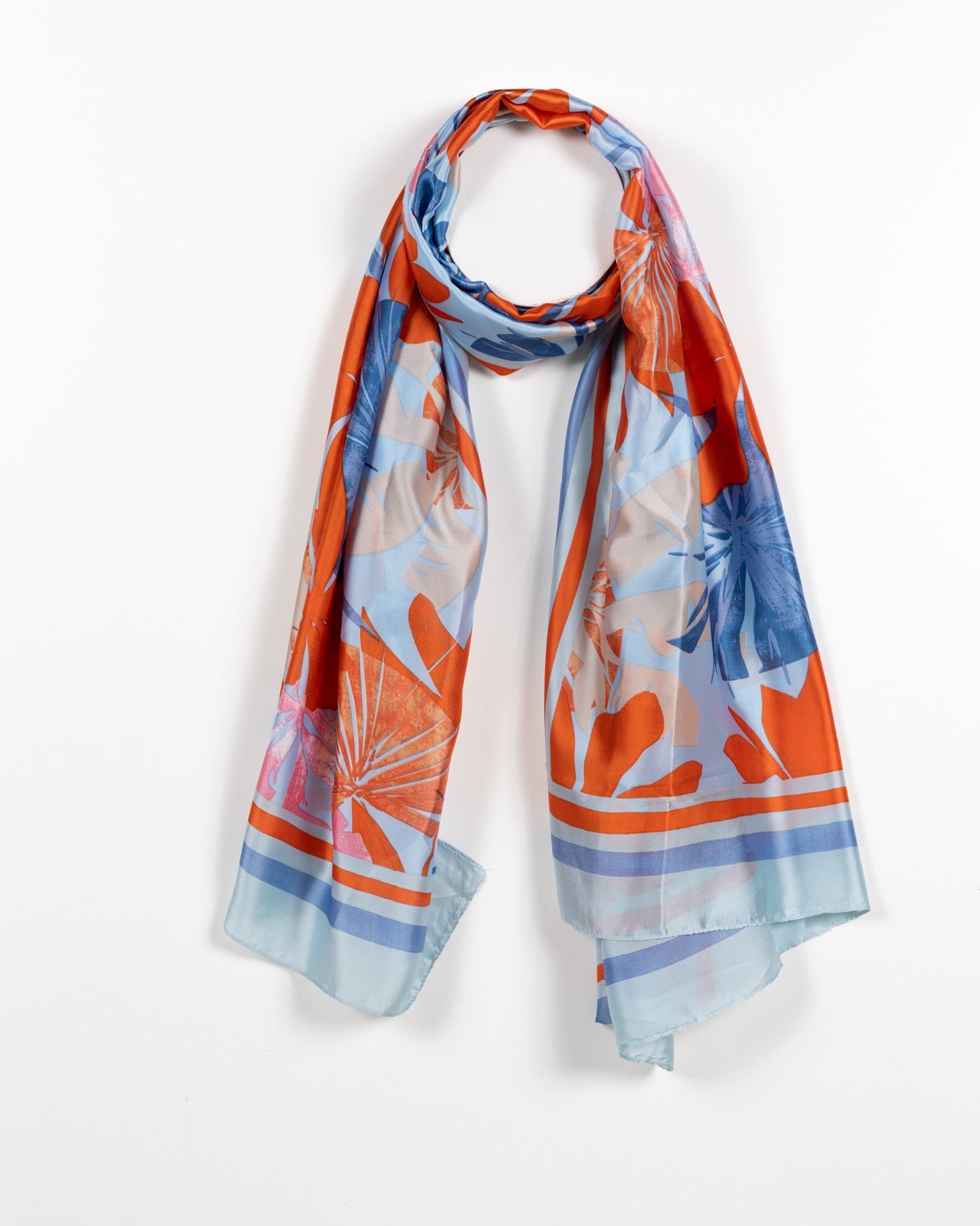 Tropical Vibes SIlky Sheer Scarf