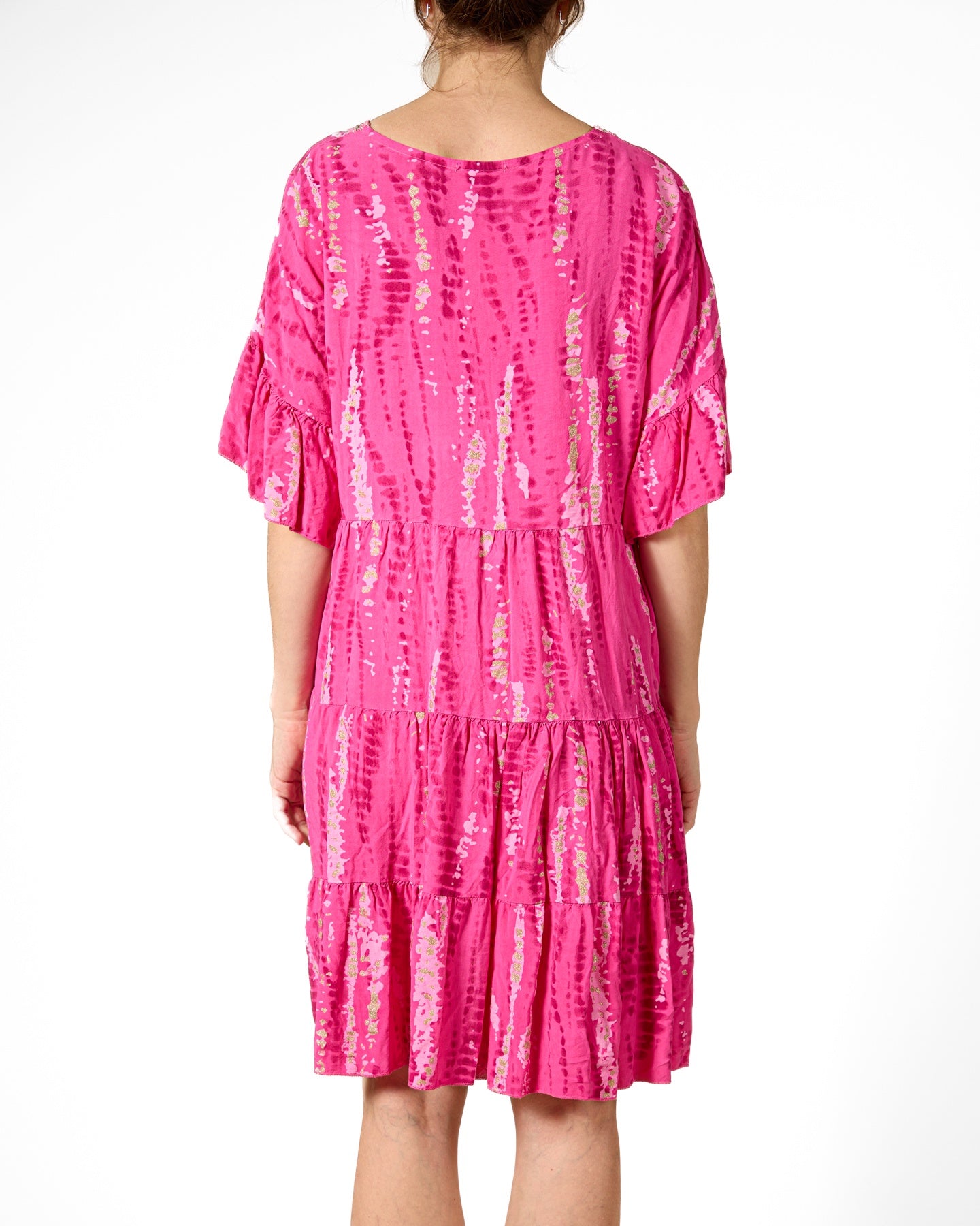 Cherry Peasant Dress