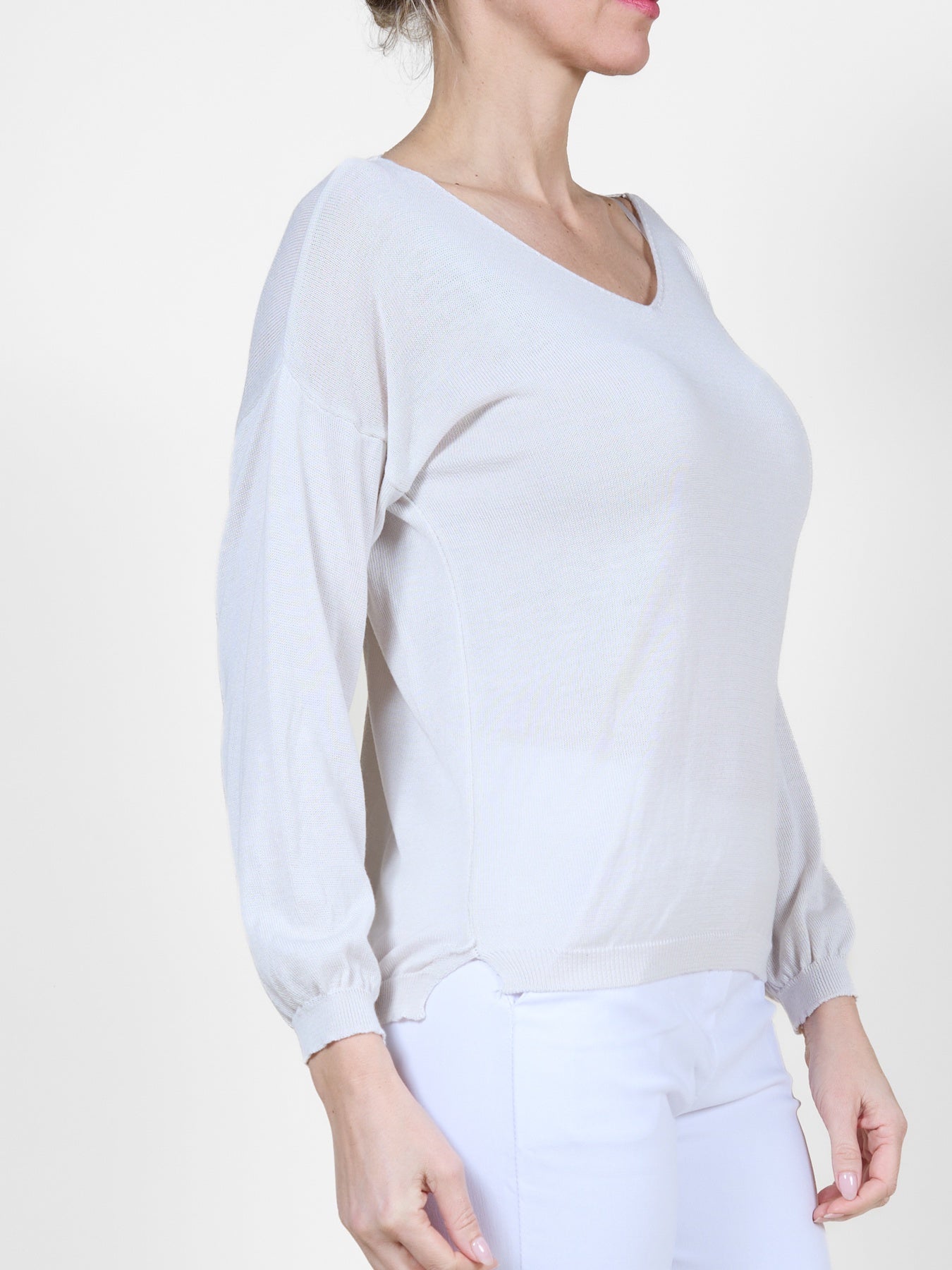Sand Long Sleeve Knit Long Sleeve