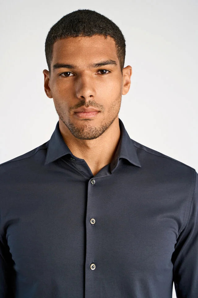 Men's Midnight Long Sleeve Business Shirt