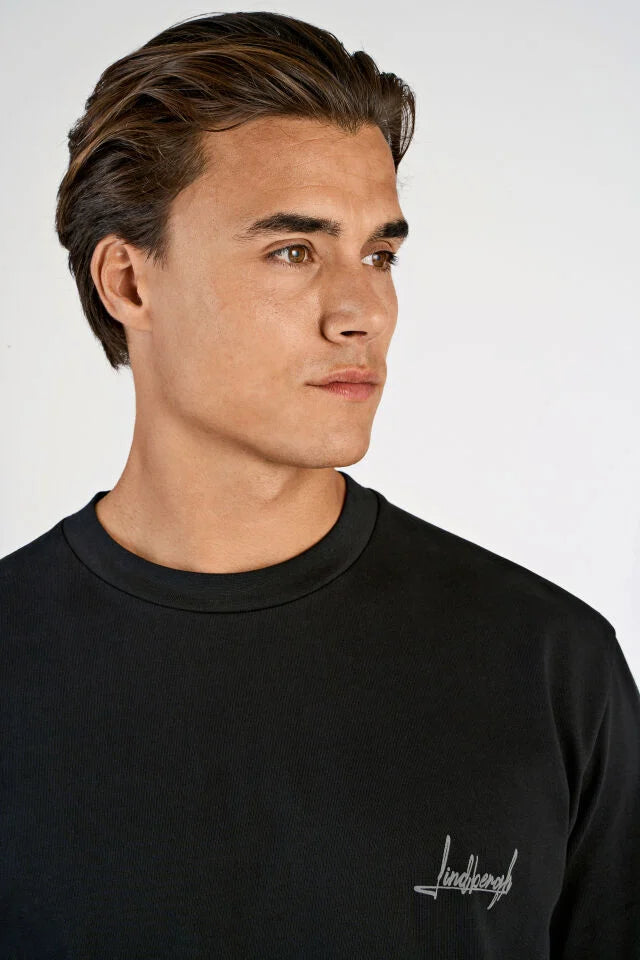 Men's Black Oversize Fit T-Shirt