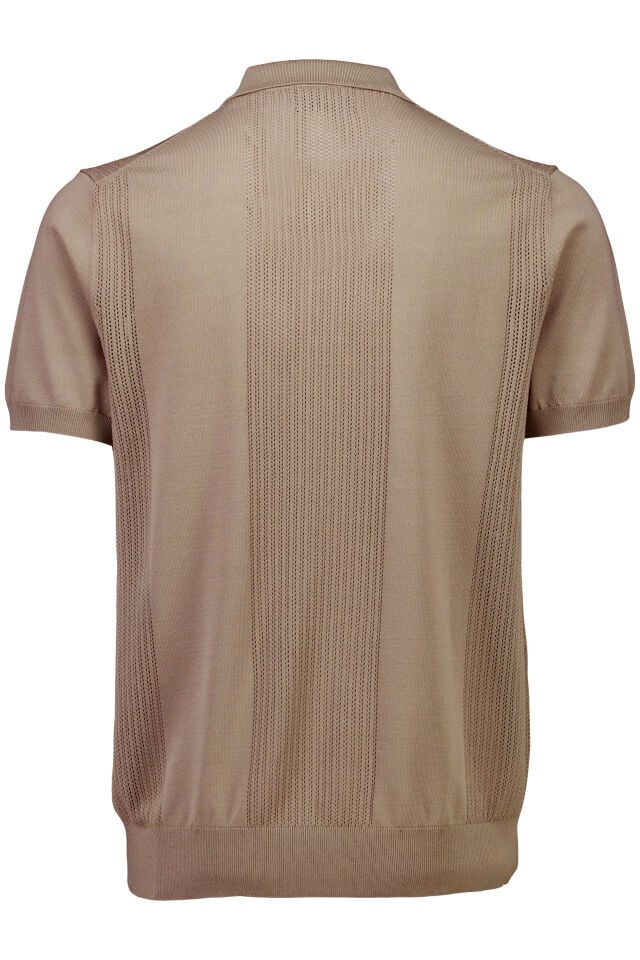 Men's Sand Relaxed Fit Polo Shirt