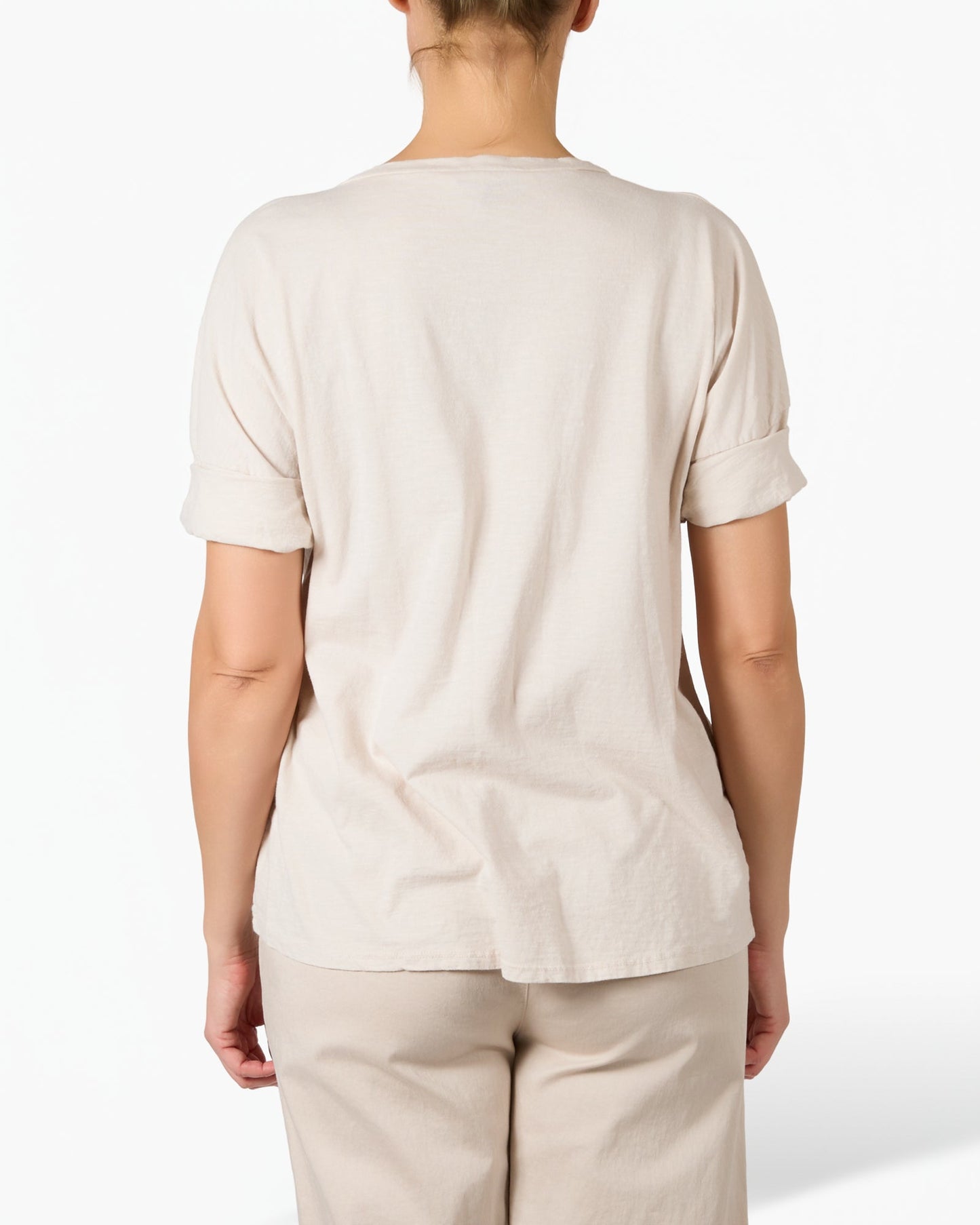 Beige Gold and Animal Printed J'adore T-Shirt