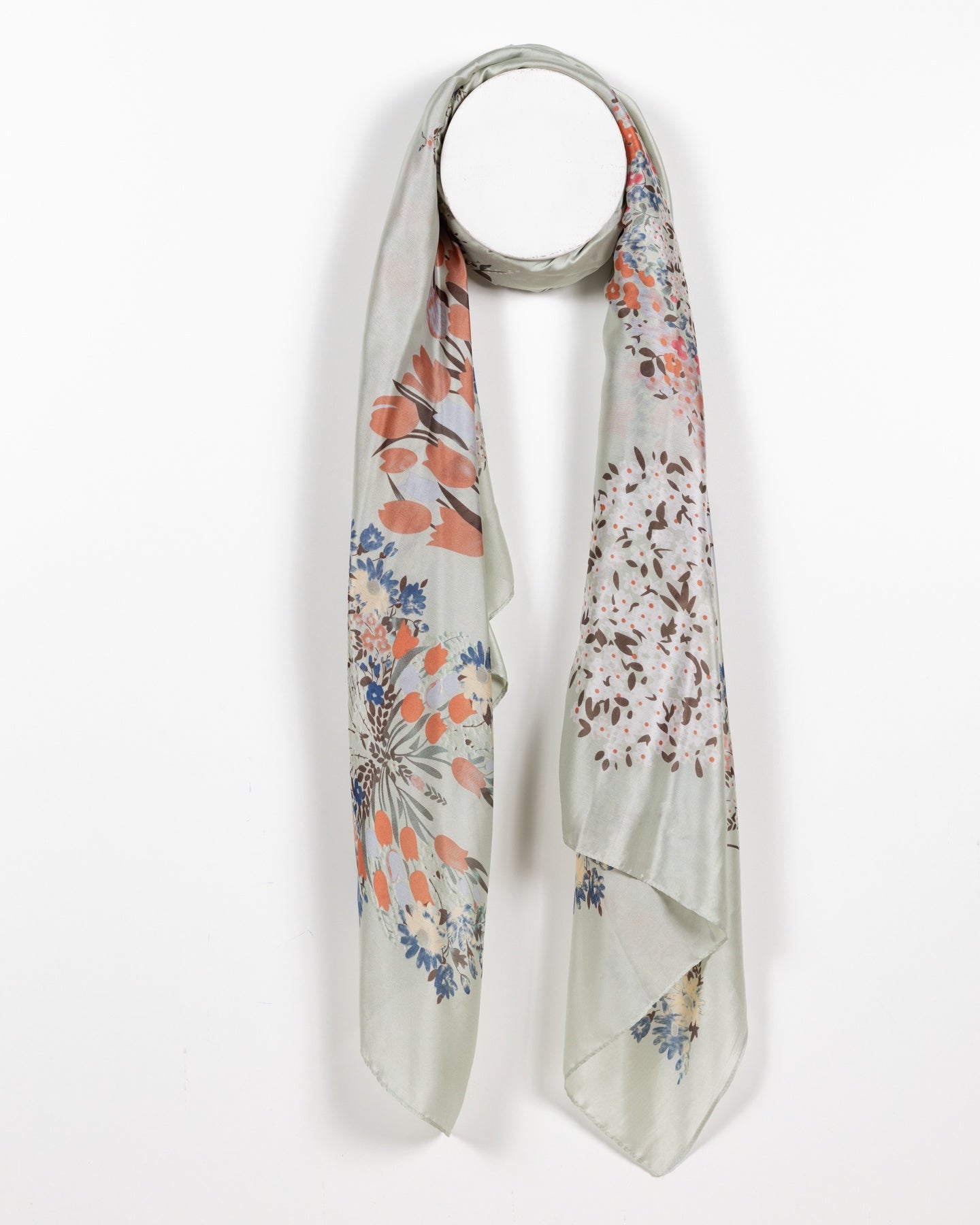 Olive Silky Scarf