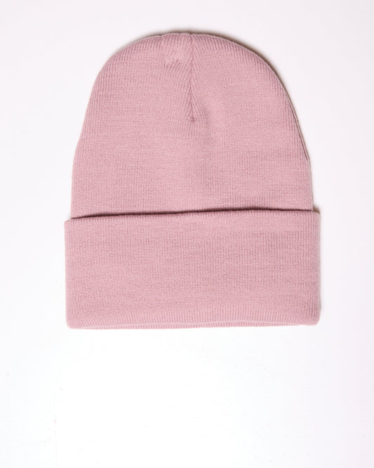 Light Salmon Basic Beanie Hat