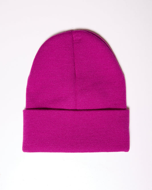 Purple Basic Beanie Hat