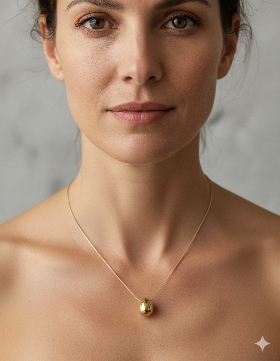 Gold Pendant Necklace