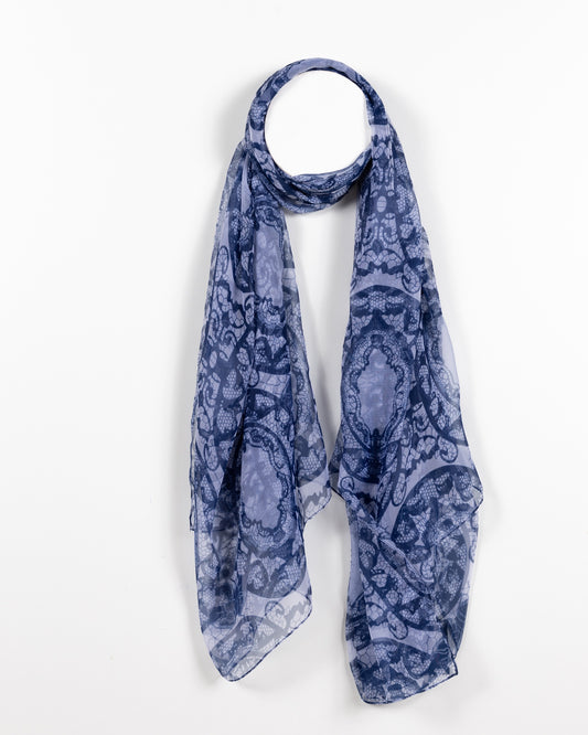 Transparent Scarf Lace Elegance