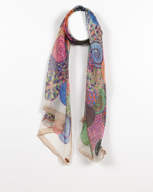 Kaleidoscope Dream Sheer Scarf