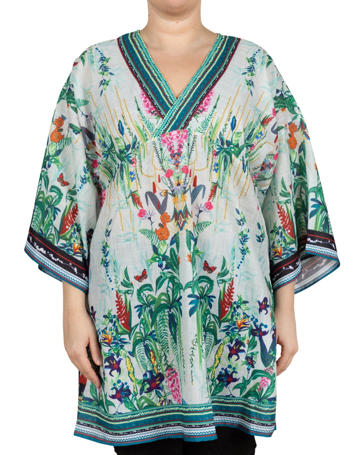 Floral Printed Cape