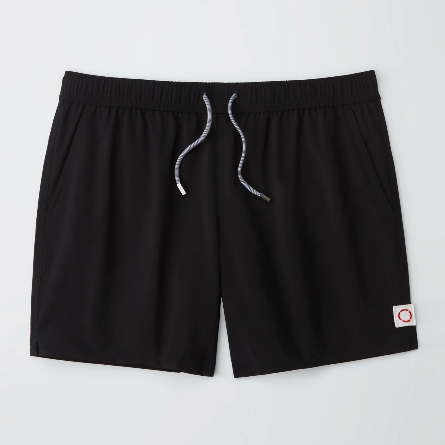 Men's Black Keep It Tight 6" Classic Swim Short with Compression Liner