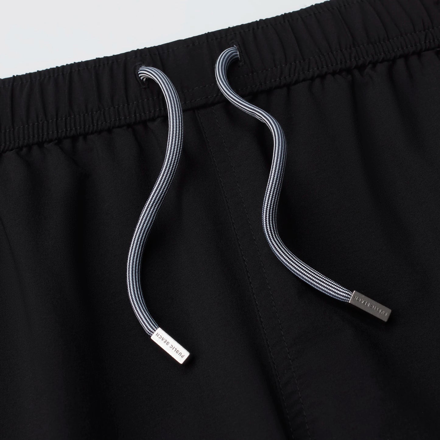 Men's Black Keep It Tight 6" Classic Swim Short with Compression Liner