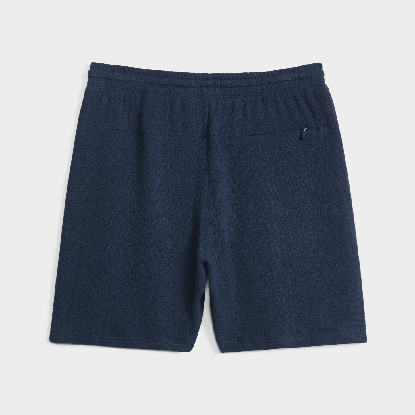 Men's Midnight Tie Waist Texture Motif Short