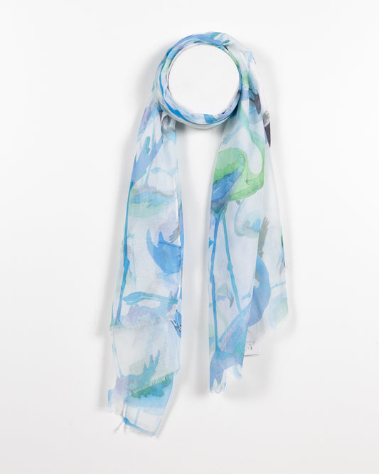 Tropical Flamingo Scarf