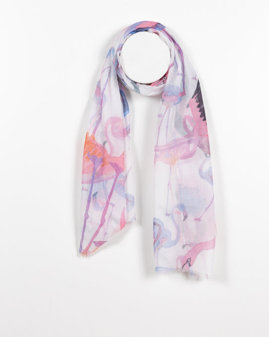 Blush Flamingo Scarf