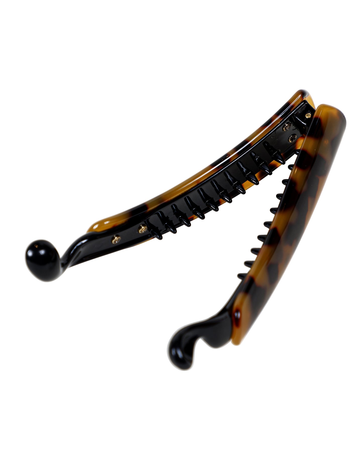 Camel Tortoise Shell Banana Clip (11cm)