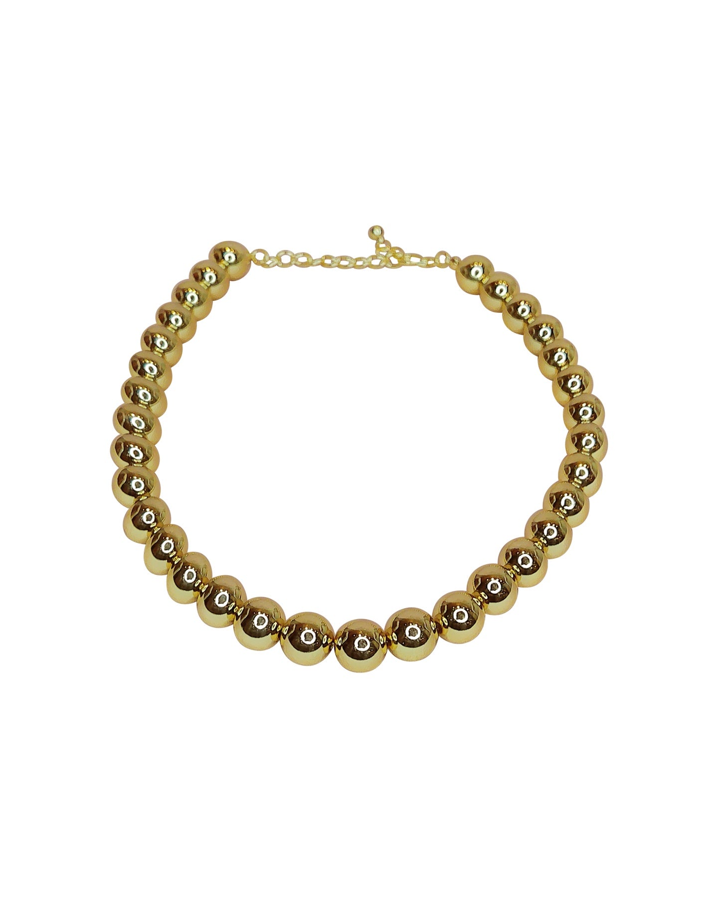 Gold Beaded Necklace