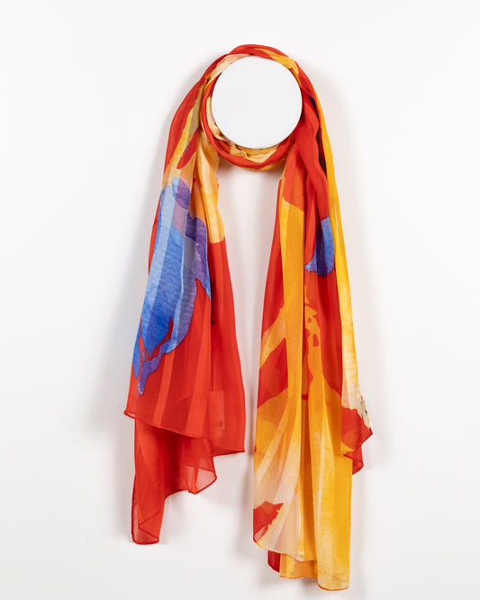 Semi-Transparent Scarf Twilight Glow