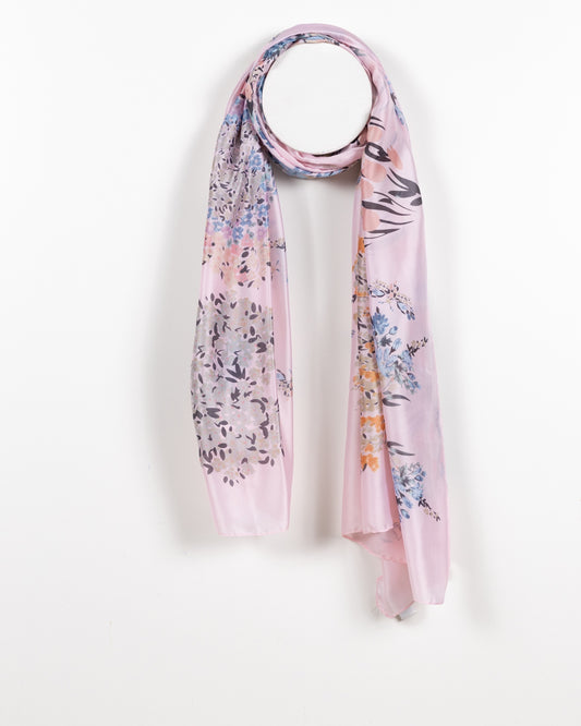 Blush Garden Silky Scarf