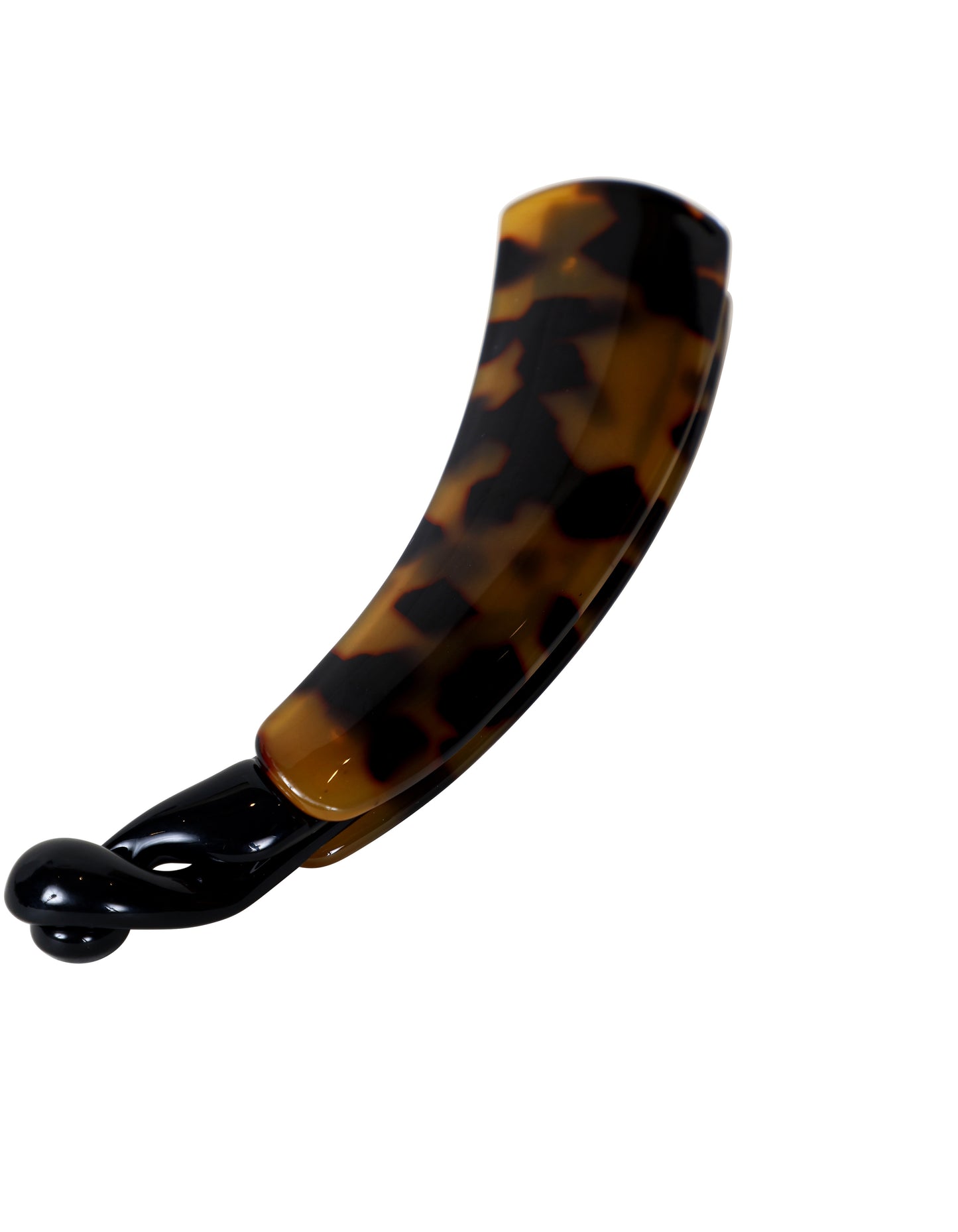 Camel Tortoise Shell Banana Clip (11cm)